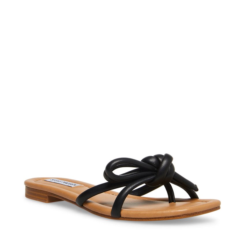 Sandalias de Diapositivas Steve Madden Maura Mujer Negras | ES EA368E